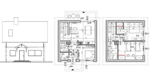 Darmowe Projekty Domów: DOM TENNISPOL 8.0/8.6 Wariant C